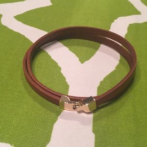 Banana Republic Light Brown Leather Bracelet